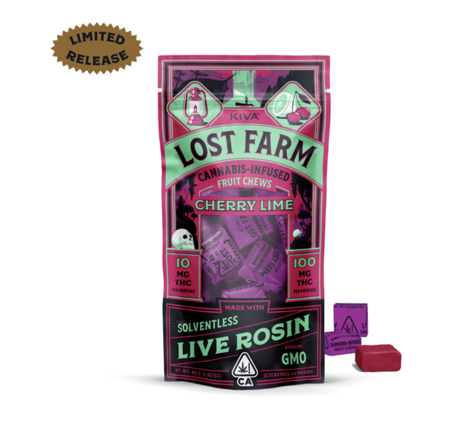 Lost Farm: Cherry Lime X GMO - Fruit Chews - - Lost Farm
