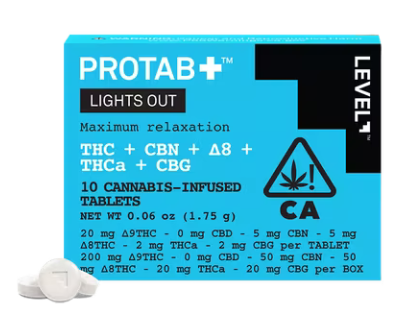 LEVEL: Lights Out Protab+ Tablets